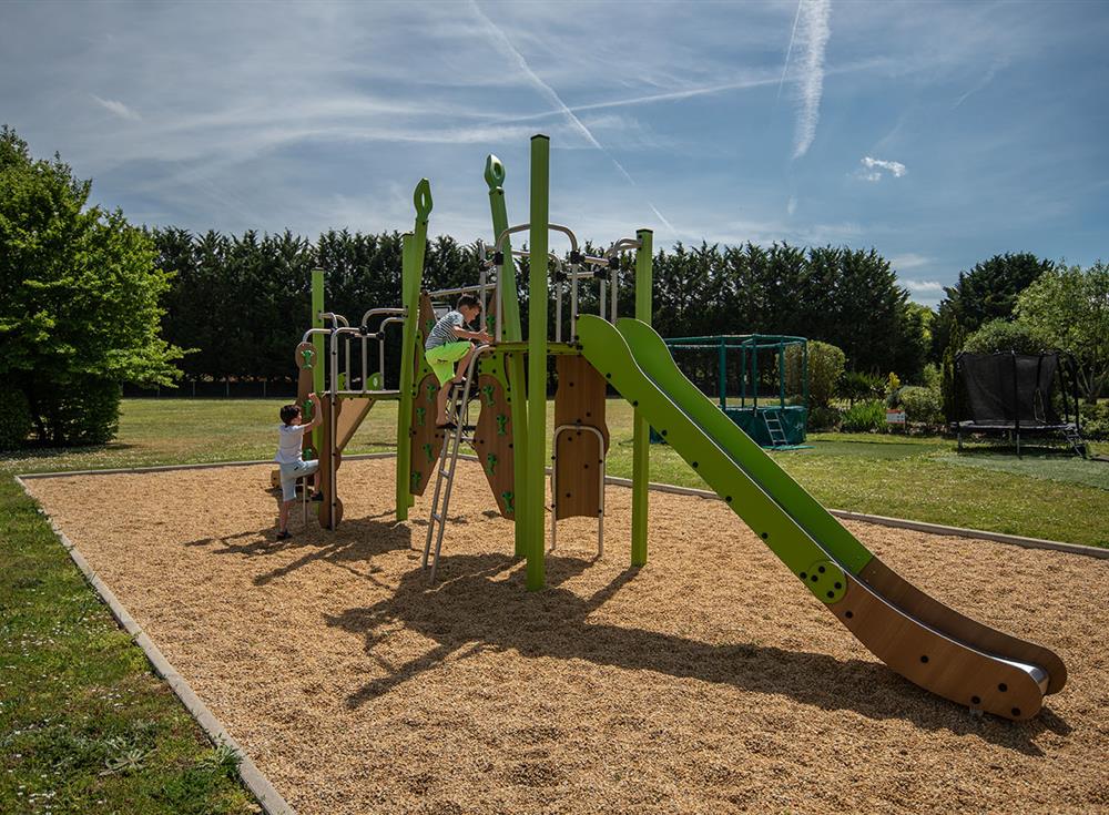 Multi-play equipement at Camping du Futur, closed to Futuroscope Park