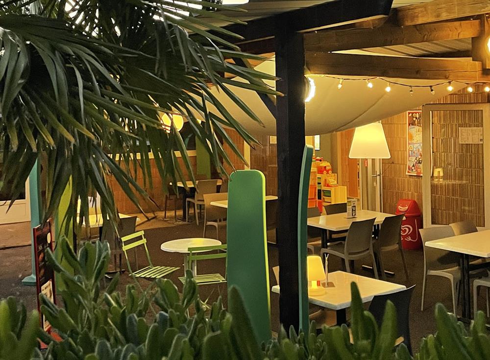 Snack-bar at campsite "Camping du Futur"